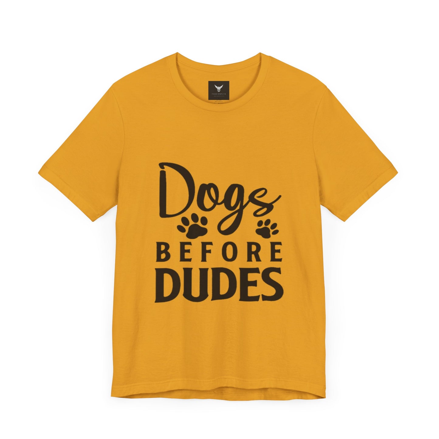 Dogs Before Dudes T-Shirt - Fun Unisex Tee for Dog Lovers