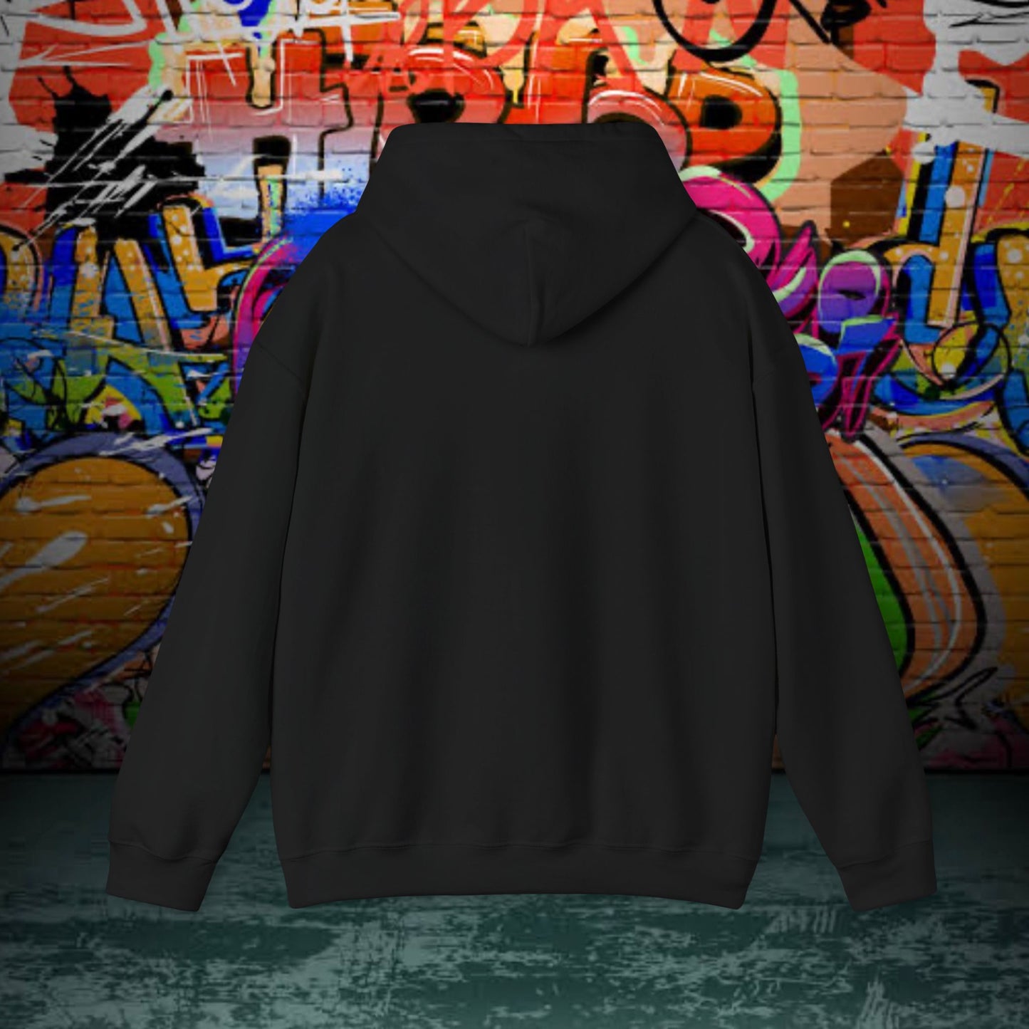Abstract Design Hooded Sweatshirt - Unisex Heavy Blend™ - Perfect for Art Lovers!