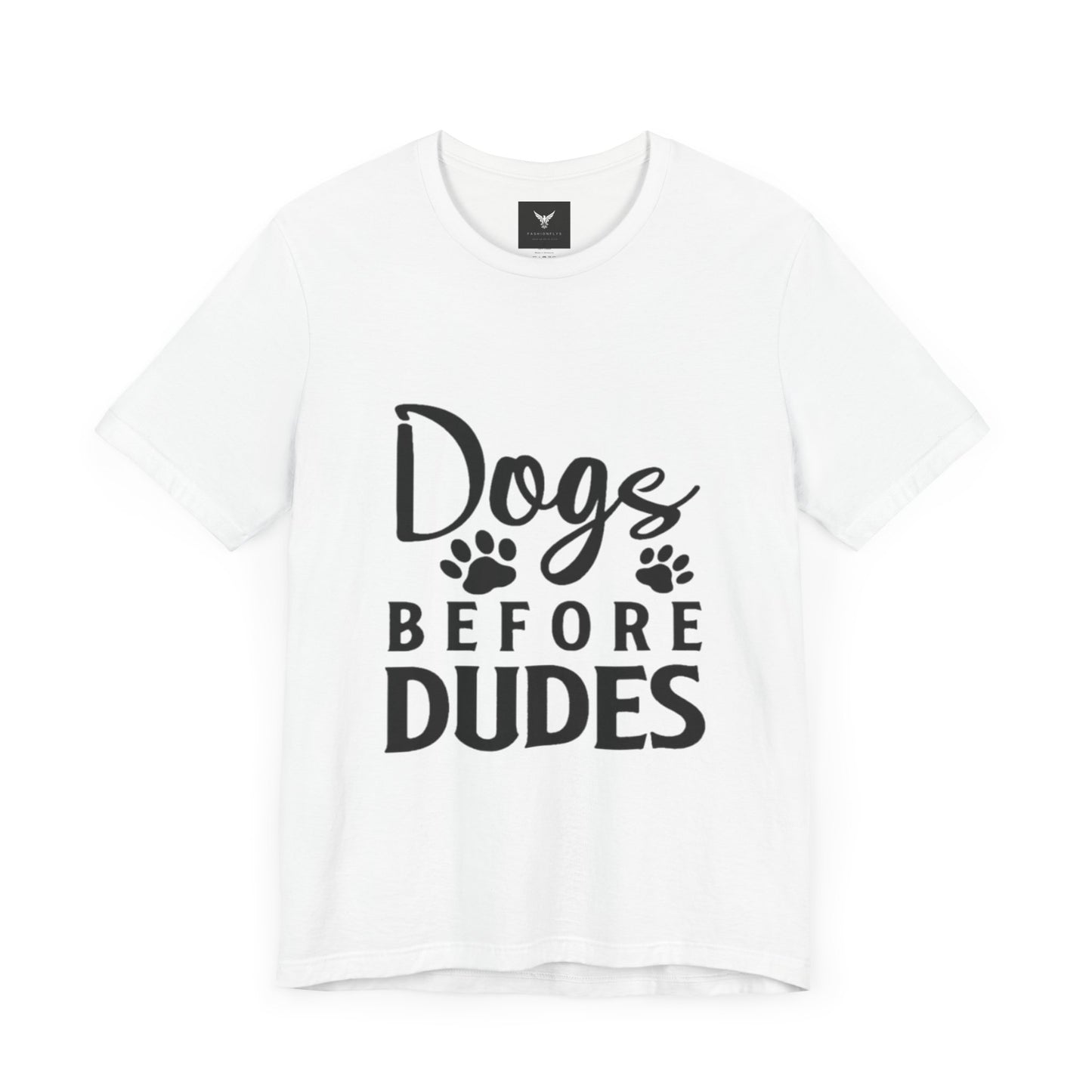 Dogs Before Dudes T-Shirt - Fun Unisex Tee for Dog Lovers