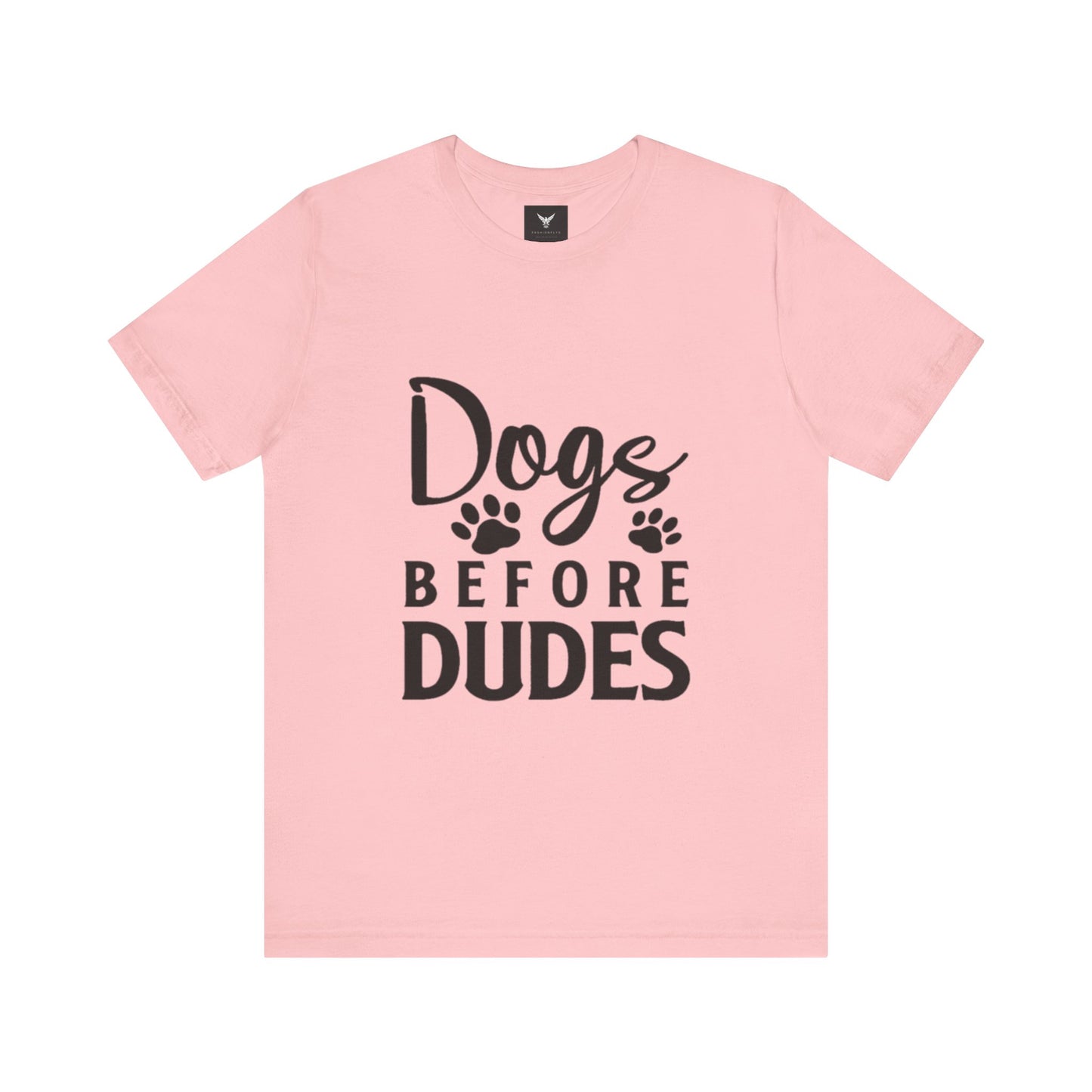 Dogs Before Dudes T-Shirt - Fun Unisex Tee for Dog Lovers