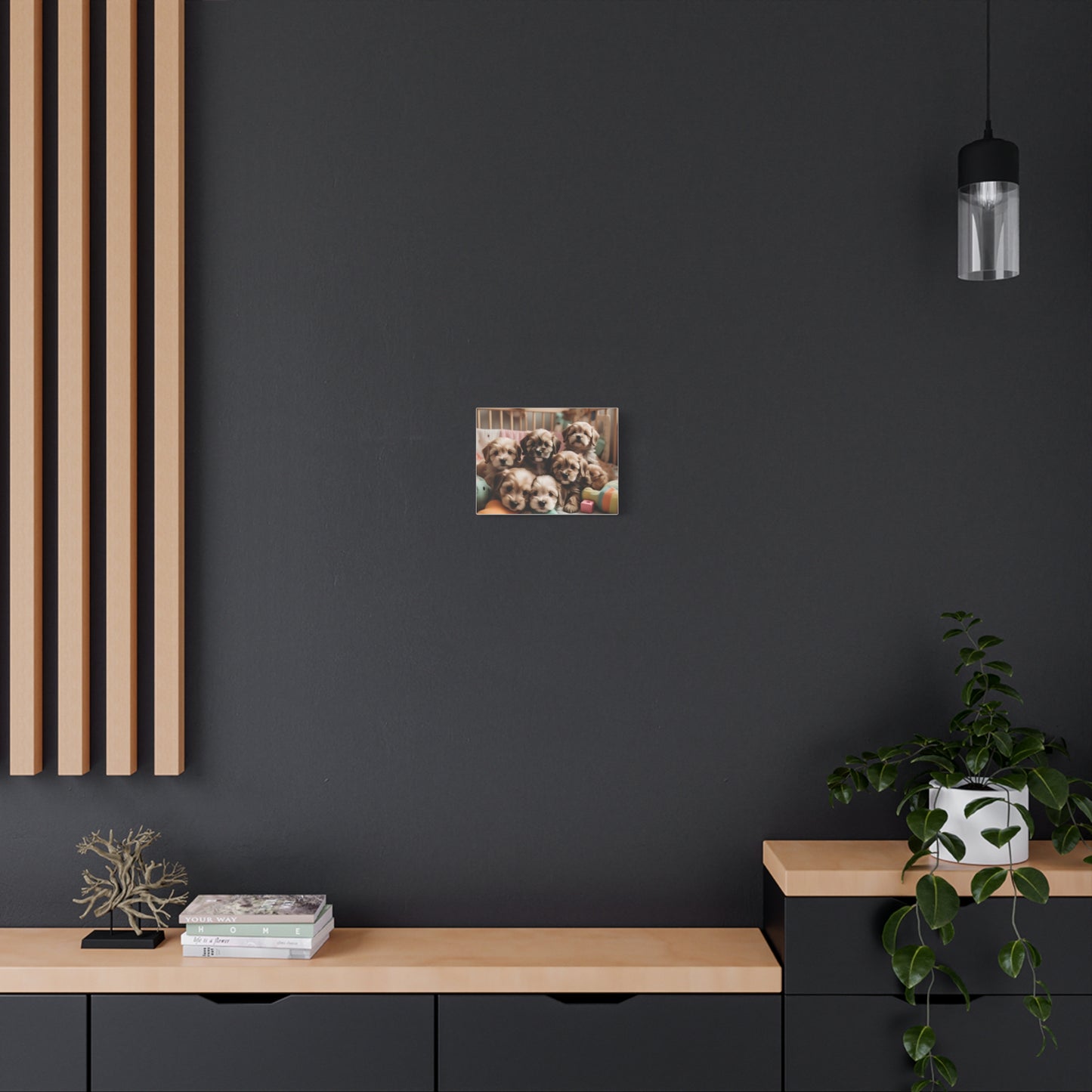 Adorable Puppy Canvas Wall Art - Perfect for Pet Lovers