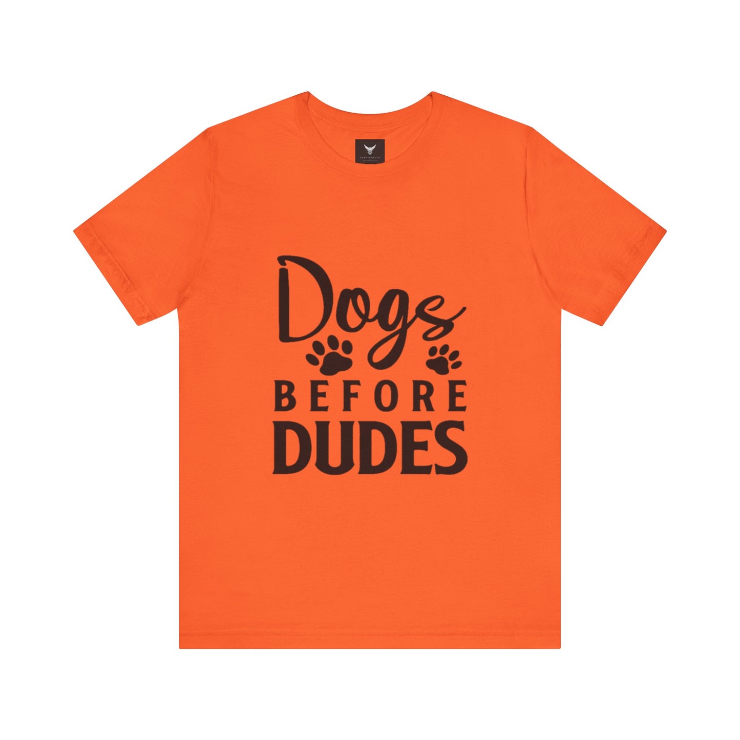 Dogs Before Dudes T-Shirt - Fun Unisex Tee for Dog Lovers