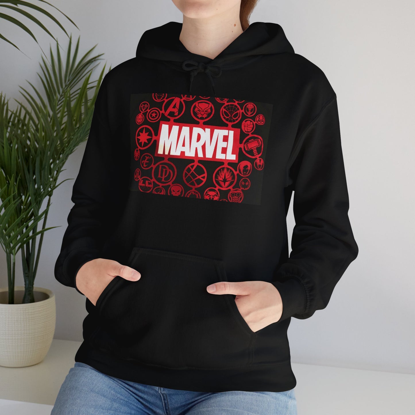 Marvel Graphic Unisex Hoodie - Cozy, Stylish Sweatshirt for Fans