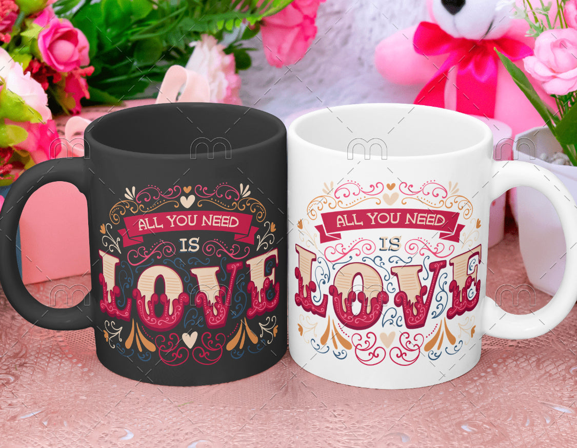 Black Glossy Mug