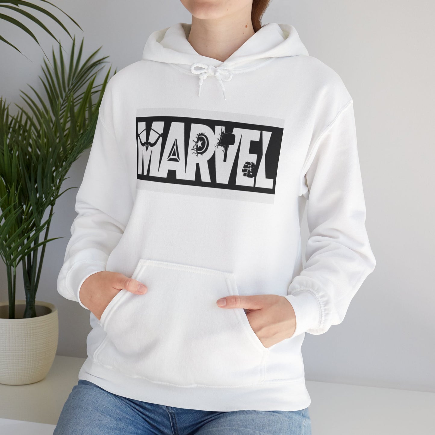 Marvel Graphic Unisex Hoodie - Cozy, Stylish Sweatshirt for Fans