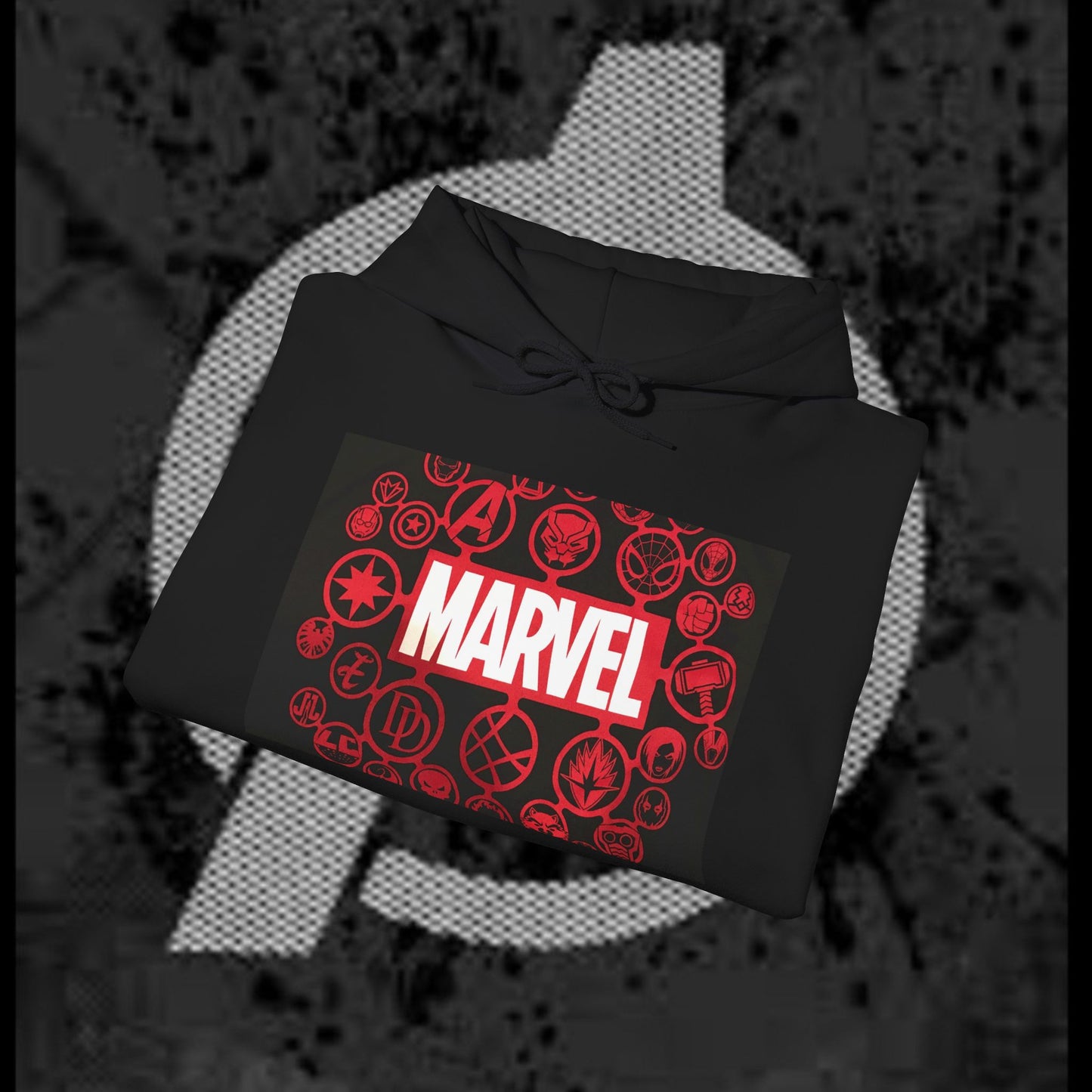 Marvel Graphic Unisex Hoodie - Cozy, Stylish Sweatshirt for Fans