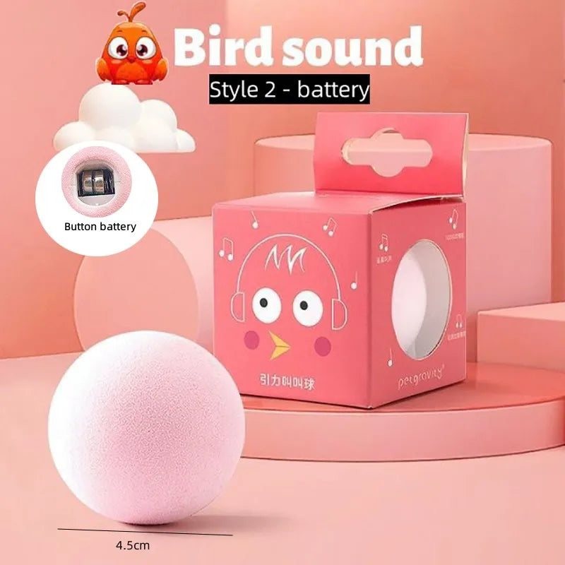 Electric Cat Ball Toys Automatic Rolling Smart Cat Toys for Cats Training Self-moving Kitten Toys for Indoor Interactive Playing