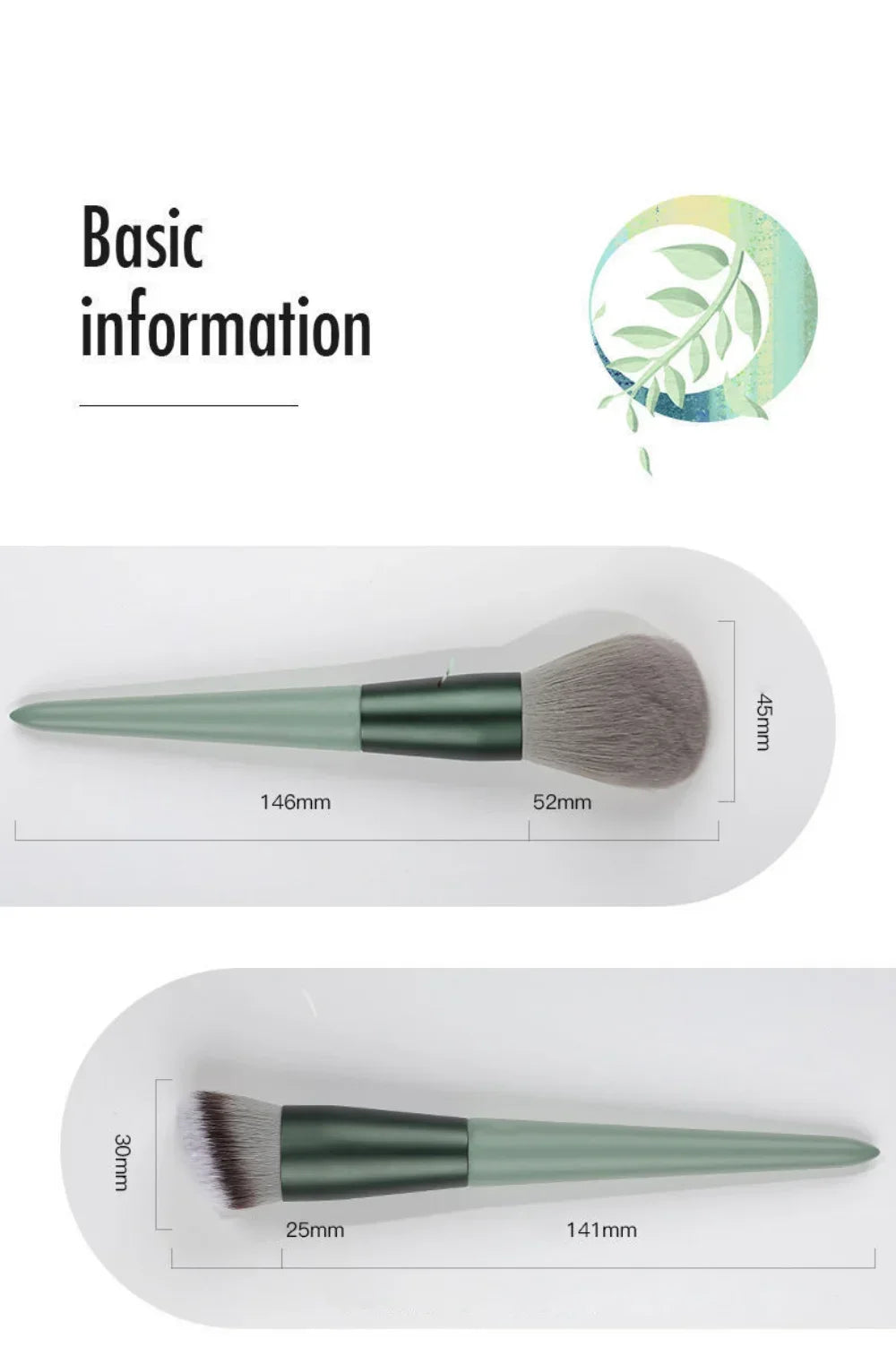 13 PCS Makeup Brushes Set Eye Shadow Foundation Women Cosmetic Brush Eyeshadow Blush Beauty Soft Make Up Tools Bag