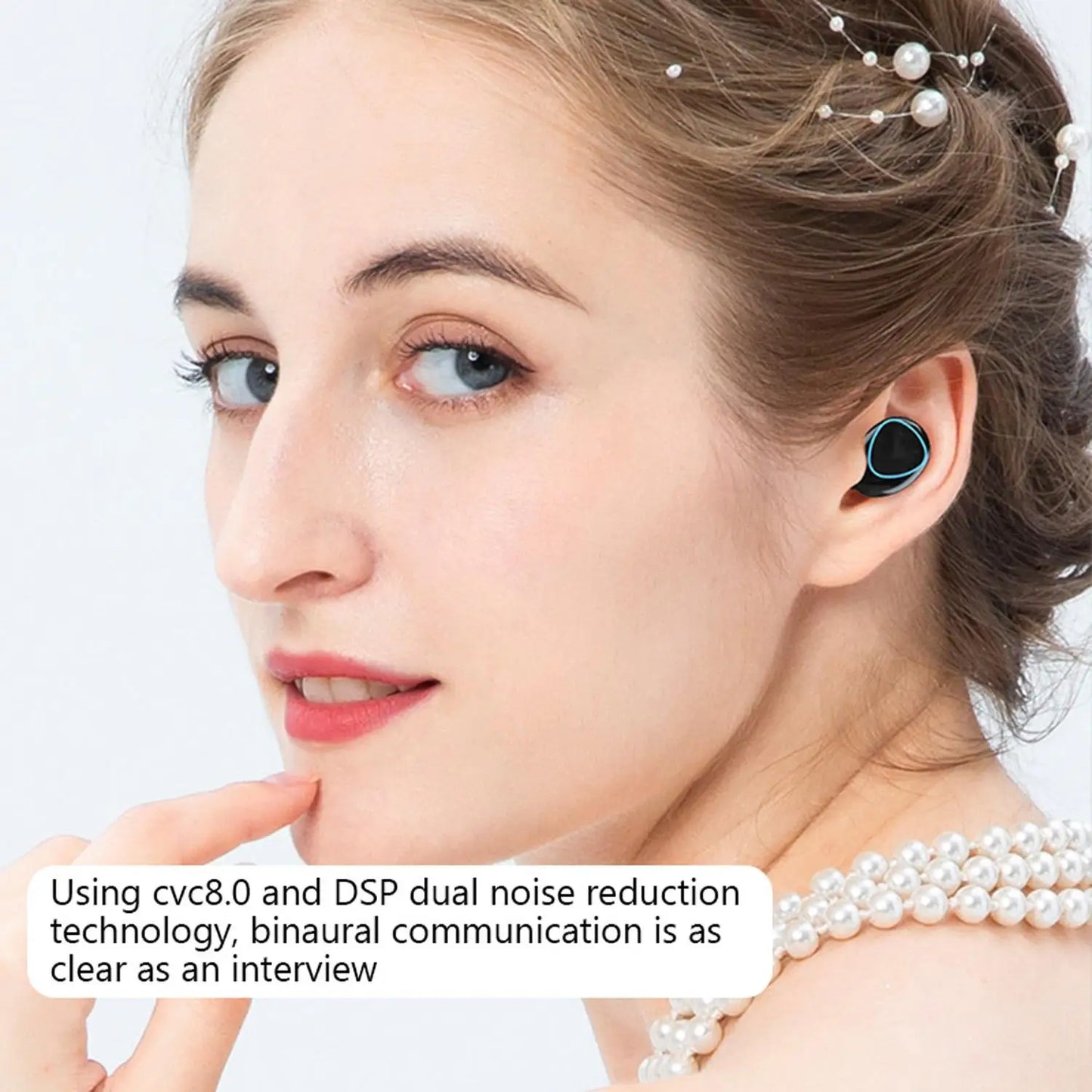 M10 TWS Bluetooth 5.3 Headphones 3500mAh Charging Box Wireless Earphones With Mic 9D Stereo Sports Waterproof Earbuds Headset