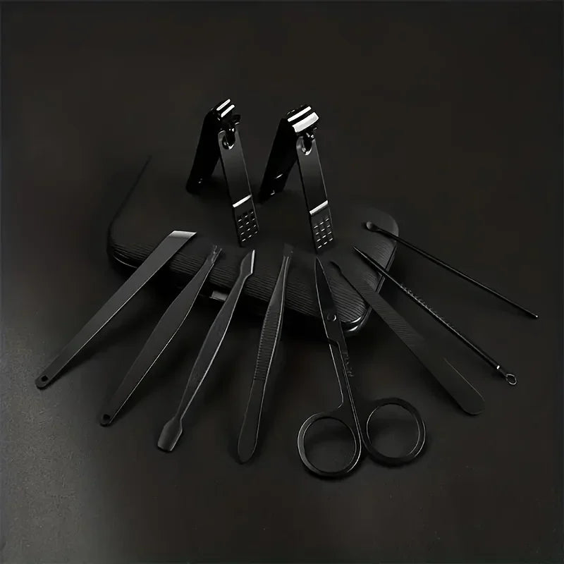 7-24pcs Professional Nail Clippers Kit - Ultra Sharp Fingernail and Toenail Cutters for Men and Women - Sturdy Pedicure Care