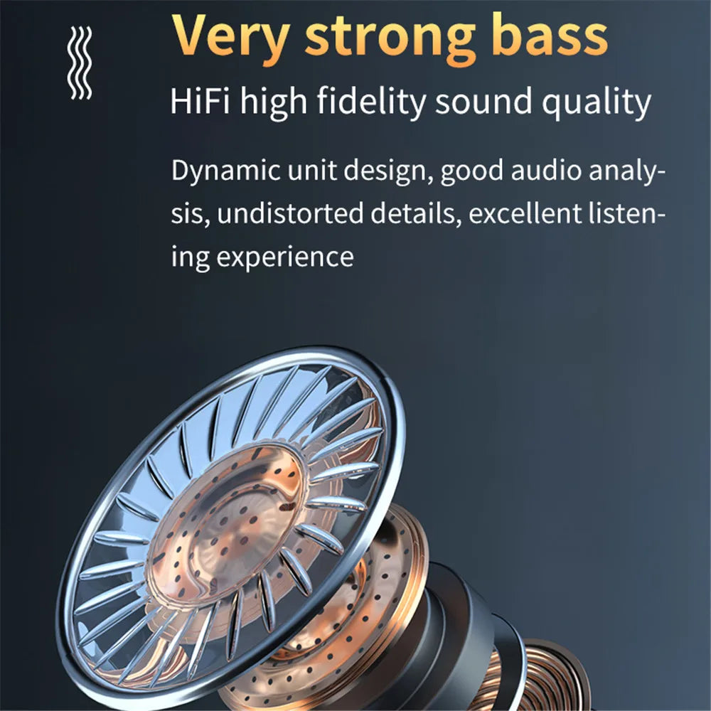 M10 Wireless Headphone Bluetooth Earphones Waterproof Earpieces Sport Earbuds For Huawei iPhone OPPO Xiaomi TWS Music Headset