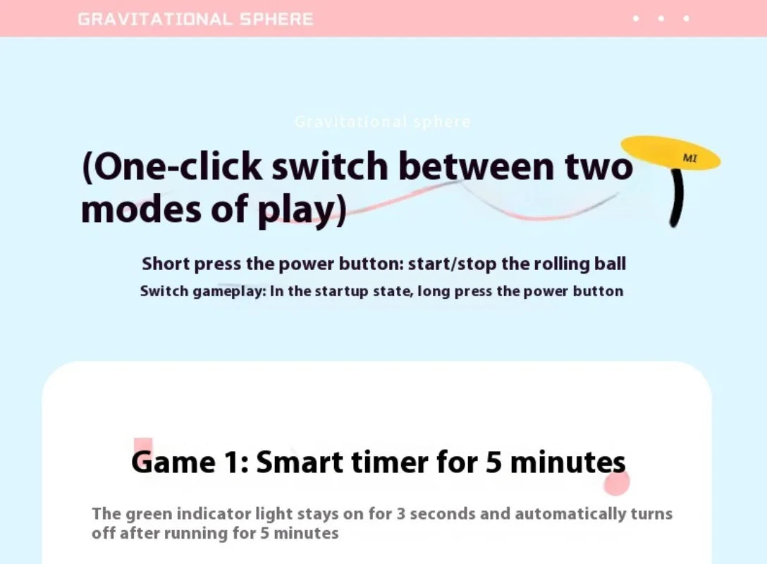 Gravity Intelligent Rolling Ball Cat Toys USB Charging Pet Accessorie Grinding Teeth Resistant To Bite Amuse Pet Toys kitten