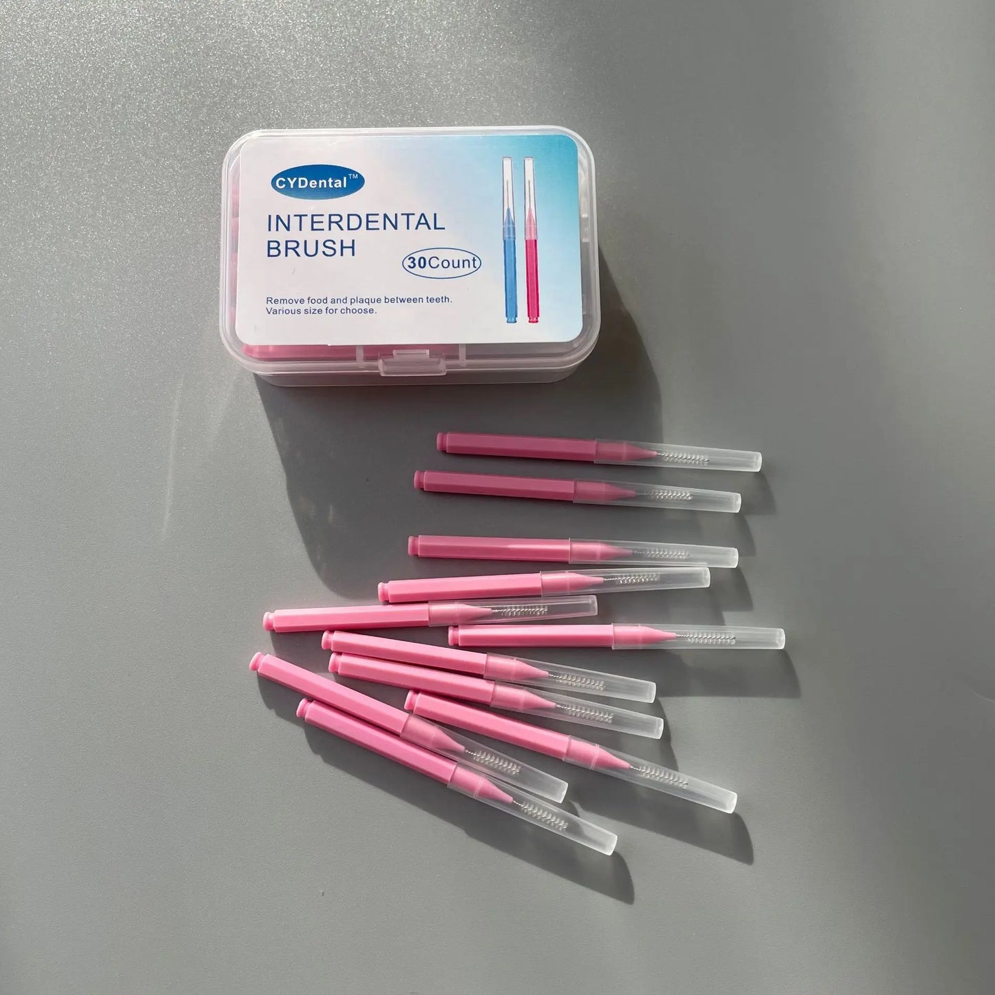 30Pcs Interdental Brushes Health Care Teeth Whitening Interdental Cleaners Orthodontic Dental Tooth Brush Oral Hygiene Tool