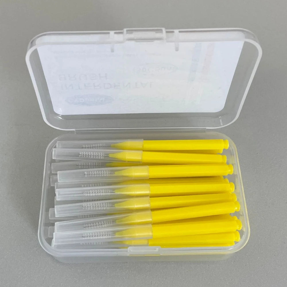 30Pcs Interdental Brushes Health Care Teeth Whitening Interdental Cleaners Orthodontic Dental Tooth Brush Oral Hygiene Tool