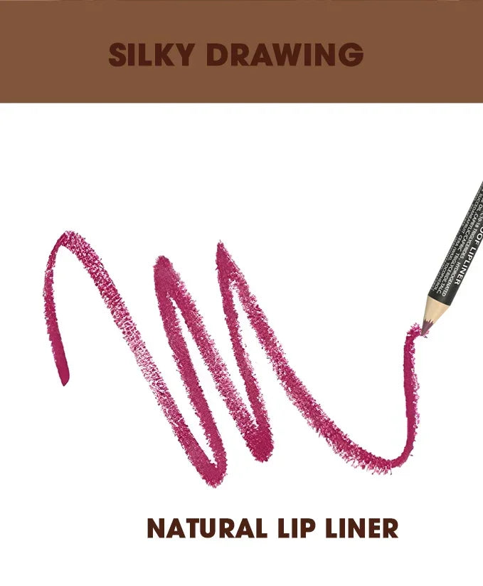 6pcs/Set Rozza Velvet Matte Lip Liner,Long-Lasting Waterproof Finish,Non-Fading,Brown,Pink,Purple Shades,Perfect for All Skins