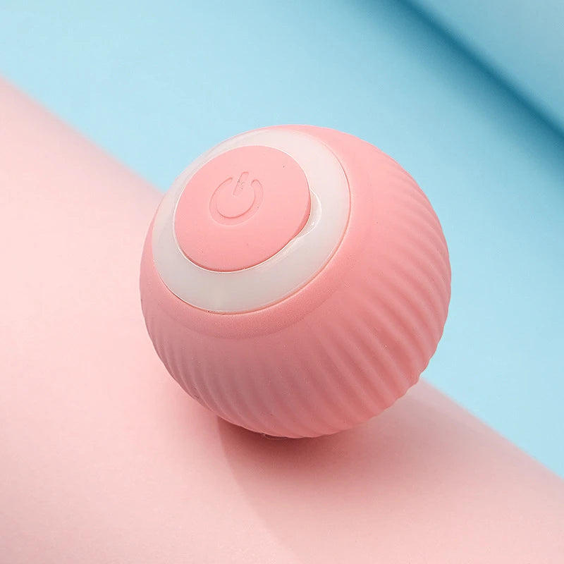 Gravity Intelligent Rolling Ball Cat Toys USB Charging Pet Accessorie Grinding Teeth Resistant To Bite Amuse Pet Toys kitten