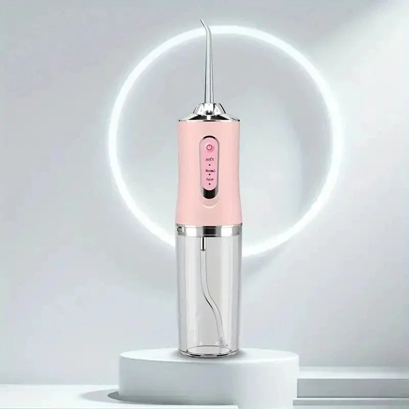 Portable Smart Electric Oral Irrigator Water Flosser 4 Jets 3 Modes Rechargeable Dental Water Jet Irrigator Dental Teeth Cleaner