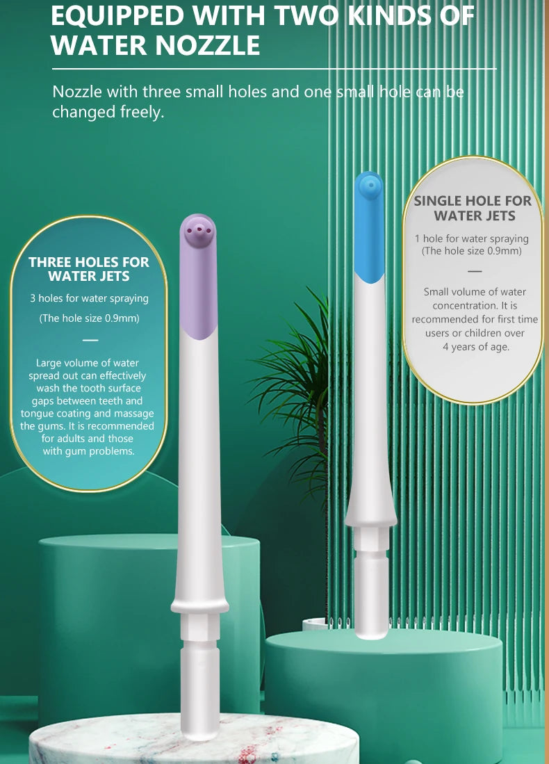 New Faucet Oral Irrigator Portable Teeth Cleaner Dental Water Flosser Pressure Adjustable Water Pick Jet Flossing No Charge Need