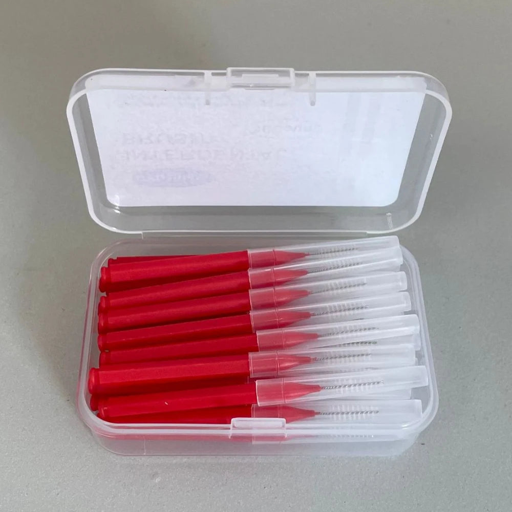 30Pcs Interdental Brushes Health Care Teeth Whitening Interdental Cleaners Orthodontic Dental Tooth Brush Oral Hygiene Tool