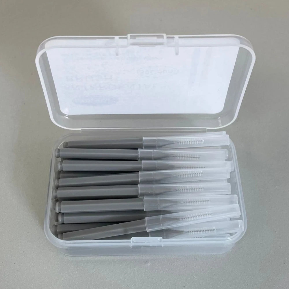 30Pcs Interdental Brushes Health Care Teeth Whitening Interdental Cleaners Orthodontic Dental Tooth Brush Oral Hygiene Tool