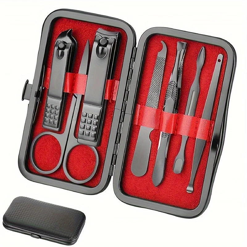 7-24pcs Professional Nail Clippers Kit - Ultra Sharp Fingernail and Toenail Cutters for Men and Women - Sturdy Pedicure Care