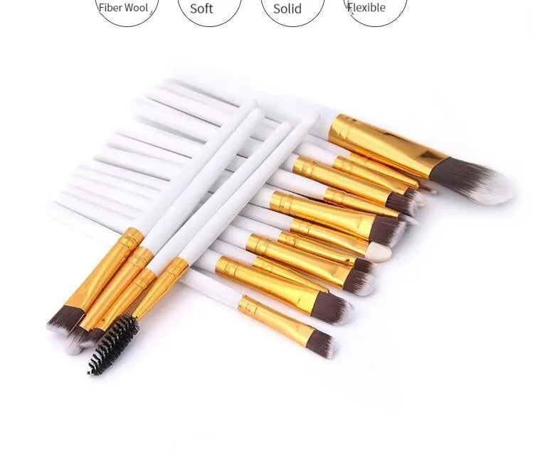 20pcs Makeup Brushes Portable Blush Brush Eyeshadow Brush Loose Powder Brush Beginner Complete Set Of Beauty Tools