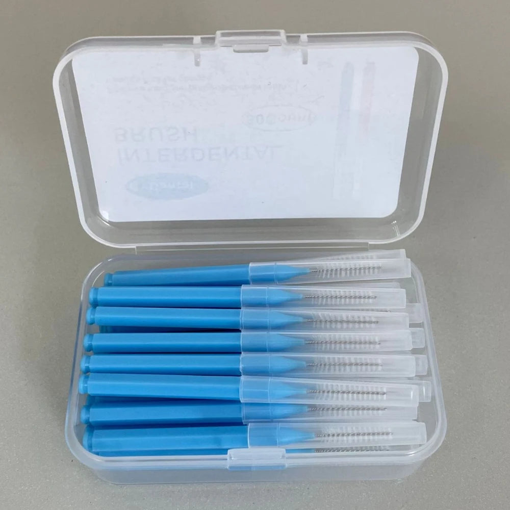 30Pcs Interdental Brushes Health Care Teeth Whitening Interdental Cleaners Orthodontic Dental Tooth Brush Oral Hygiene Tool