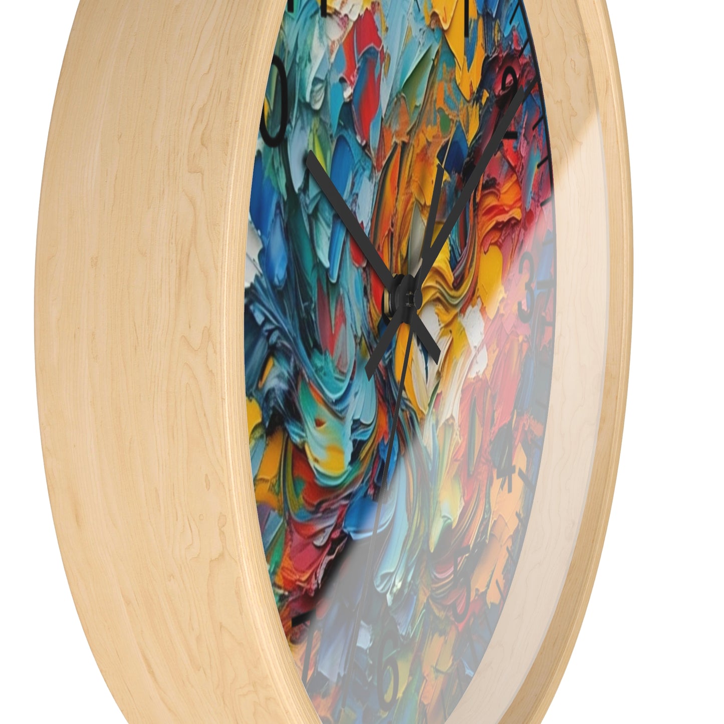 Artistic Wall Clock - Timeless Energy Design