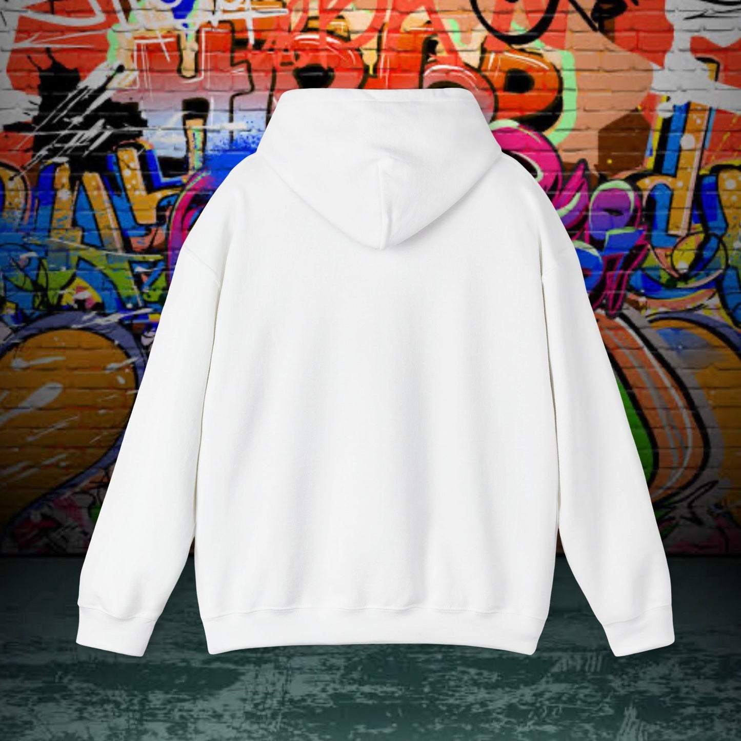 Abstract Design Hooded Sweatshirt - Unisex Heavy Blend™ - Perfect for Art Lovers!