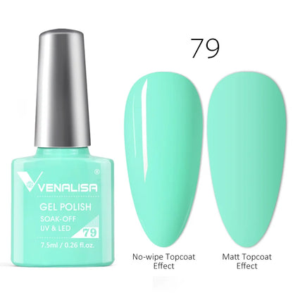 Luxury Color Nail Gel Venalisa Gel Nail Polish Lacquer Soak Off UV LED Long Lasting Nail Gel Varnish Good Price Super Gel Polish