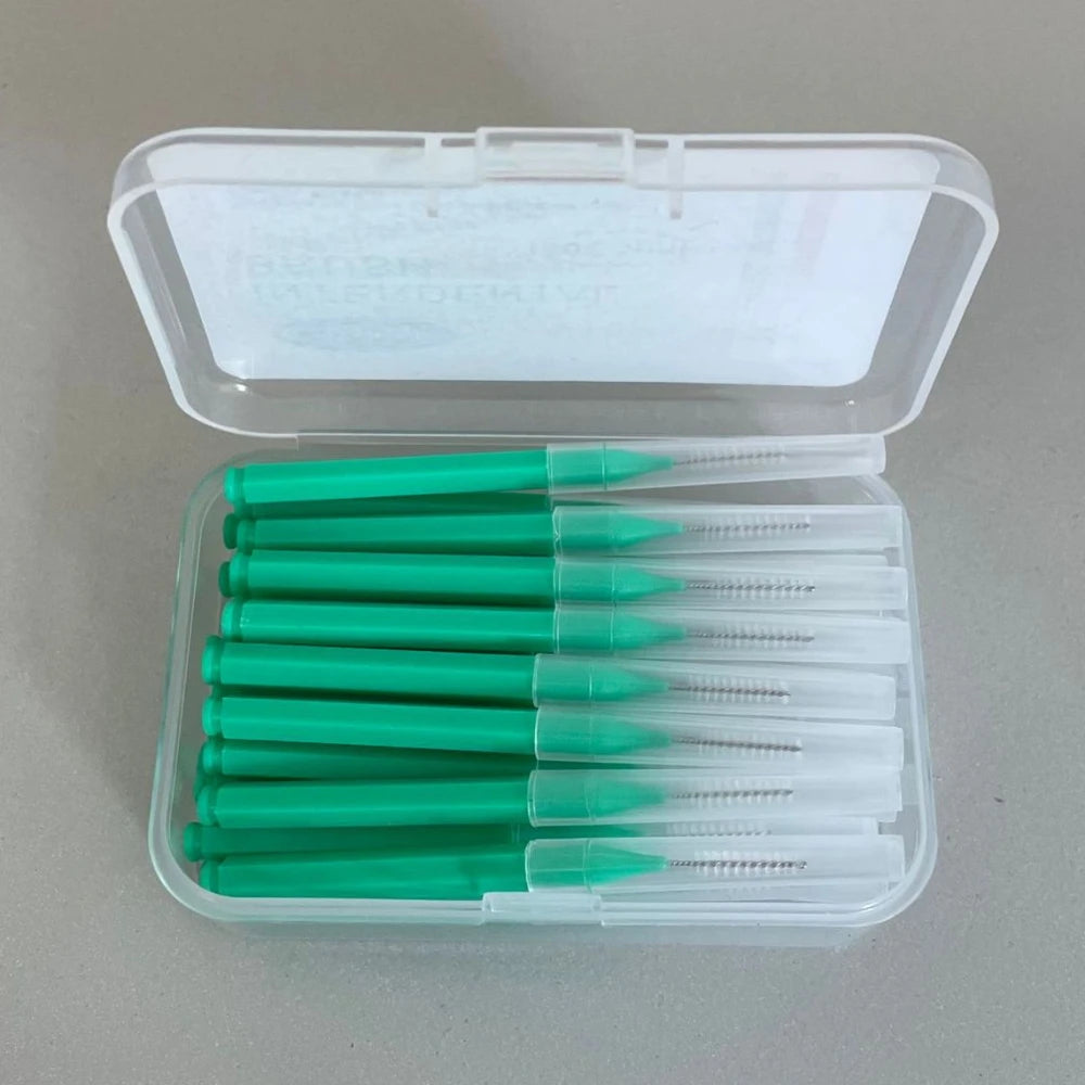 30Pcs Interdental Brushes Health Care Teeth Whitening Interdental Cleaners Orthodontic Dental Tooth Brush Oral Hygiene Tool