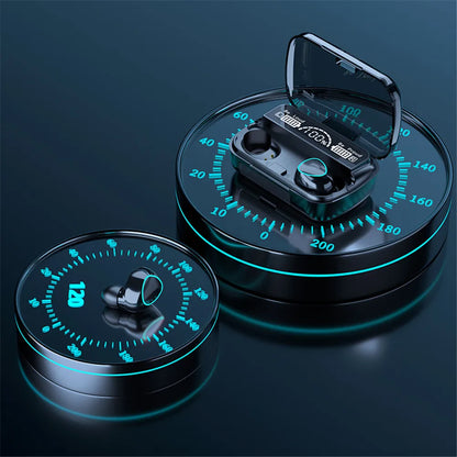 M10 Wireless Headphone Bluetooth Earphones Waterproof Earpieces Sport Earbuds For Huawei iPhone OPPO Xiaomi TWS Music Headset